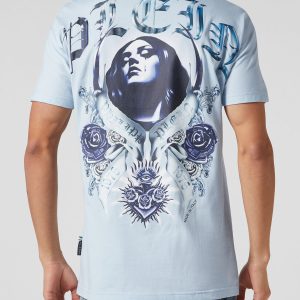 t-shirt rund Hals ss grafische plein