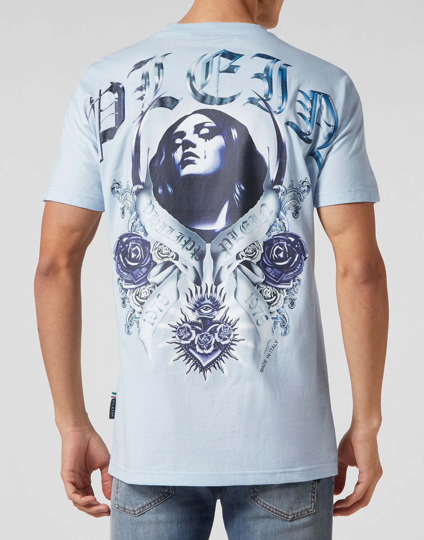 T-Shirt mit Rundhalsausschnitt SS Graphic Plein