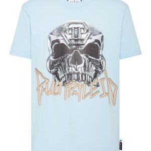 t-shirt rund Hals Schädel 7648931610684