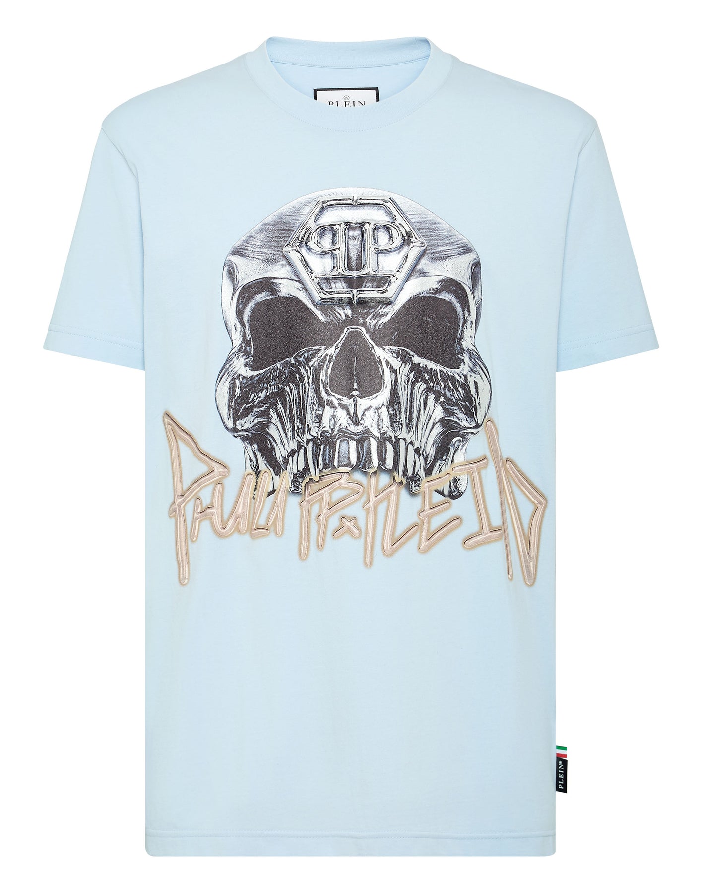 T-Shirt runder Hals Totenkopf