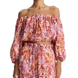 A.L.C. Katherine Leinen Top