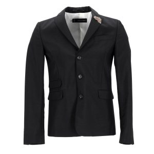 Dsquared2 Blazer mit Stiften aus schwarzem Polyester 7748768727100