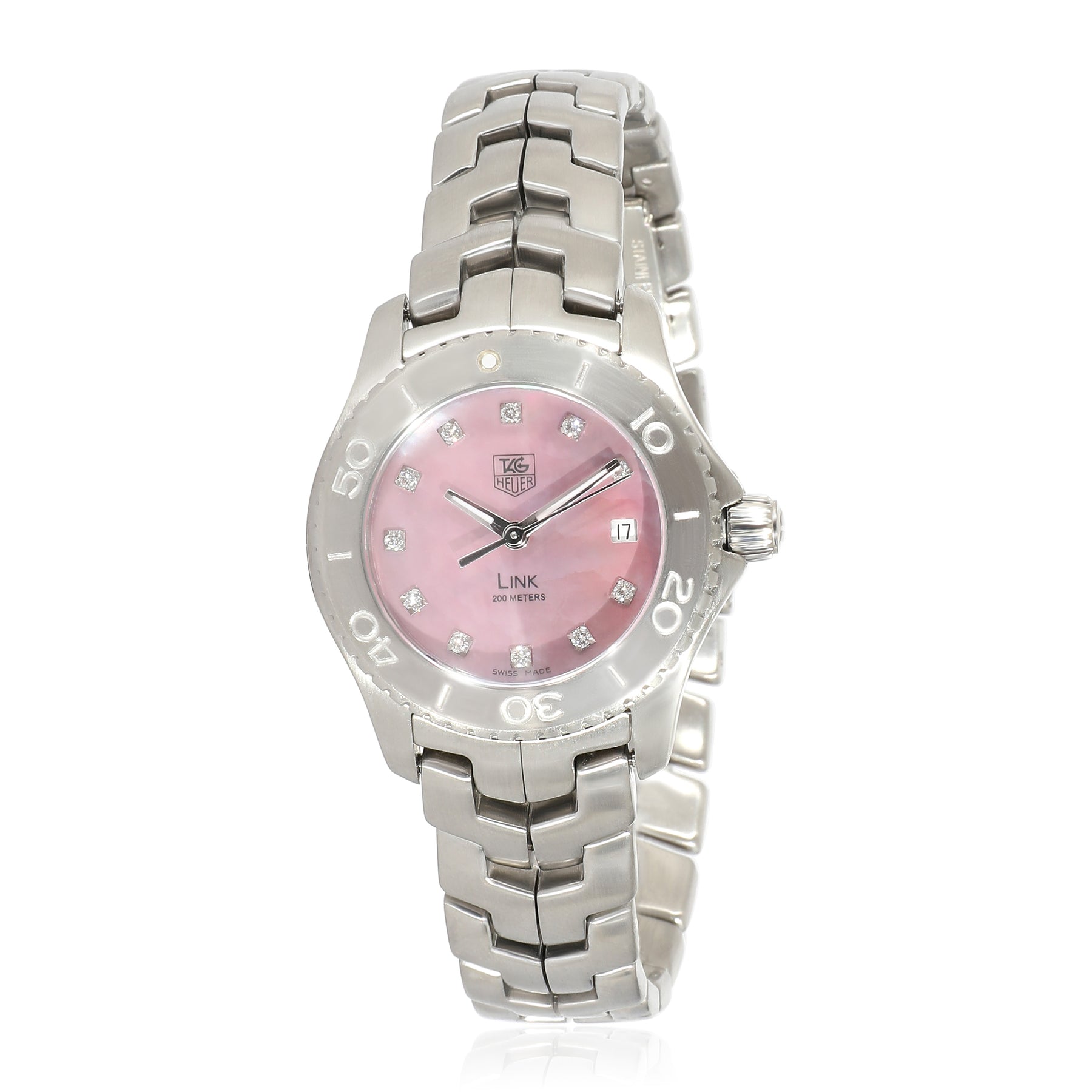 Tag Heuer Link WJ131C. BA0573 Damenuhr aus Edelstahl