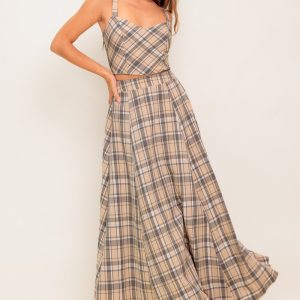 HERITAGE CHARM gewebte Top und Rock Set