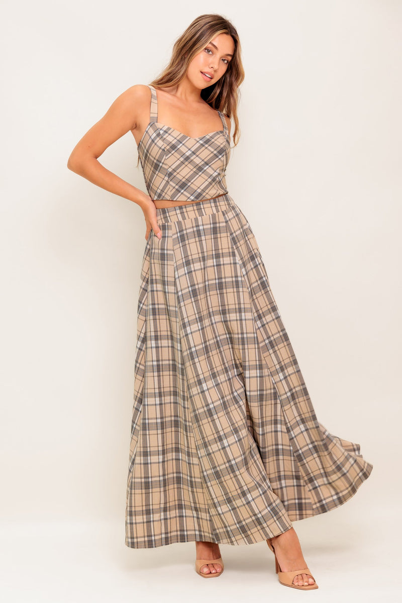 HERITAGE CHARM gewebt TOP UND Rock Set