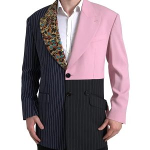 Dolce & Gabbana multi Patchwork Single Breasted Herren Blazer
