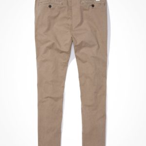AE Flex Skinny Lived-In Khaki-Hose