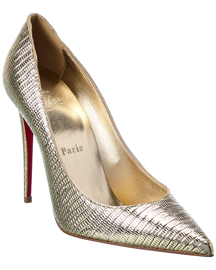 Christian Louboutin Kate 100 Leder Pumps