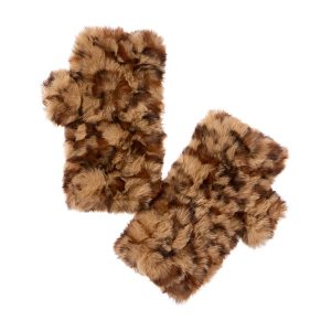 Surell Accessoires Gestrickte Stretchy Texting Fäustlinge