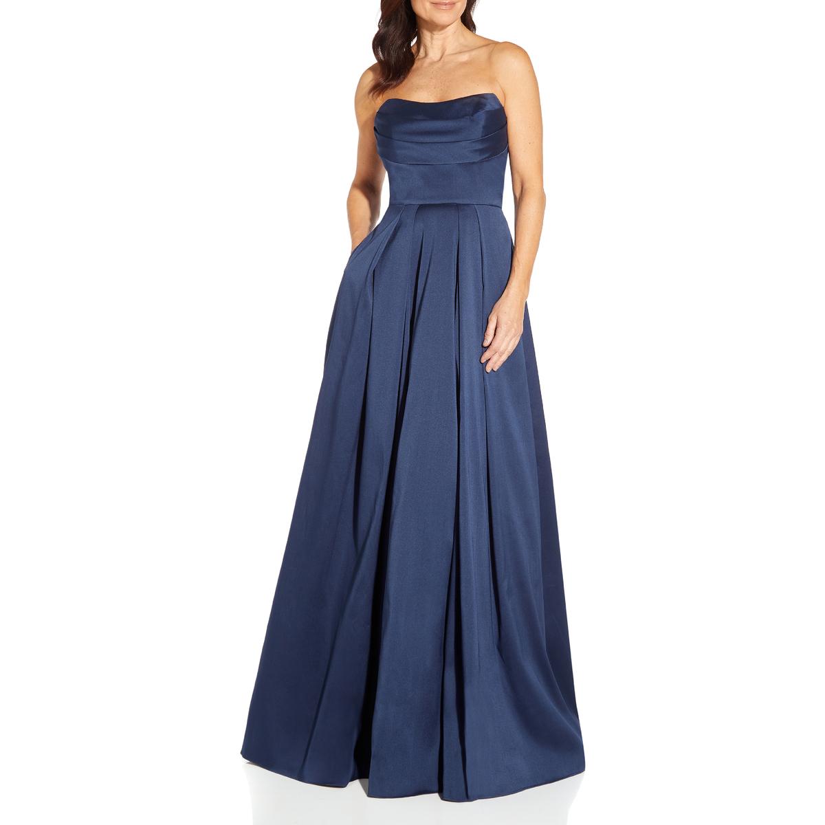 Strapless Maxi Abendkleid