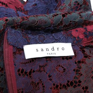 Sandro Paris Rodney Lace Kleid aus mehrfarbigem Polyamid 7748747788348
