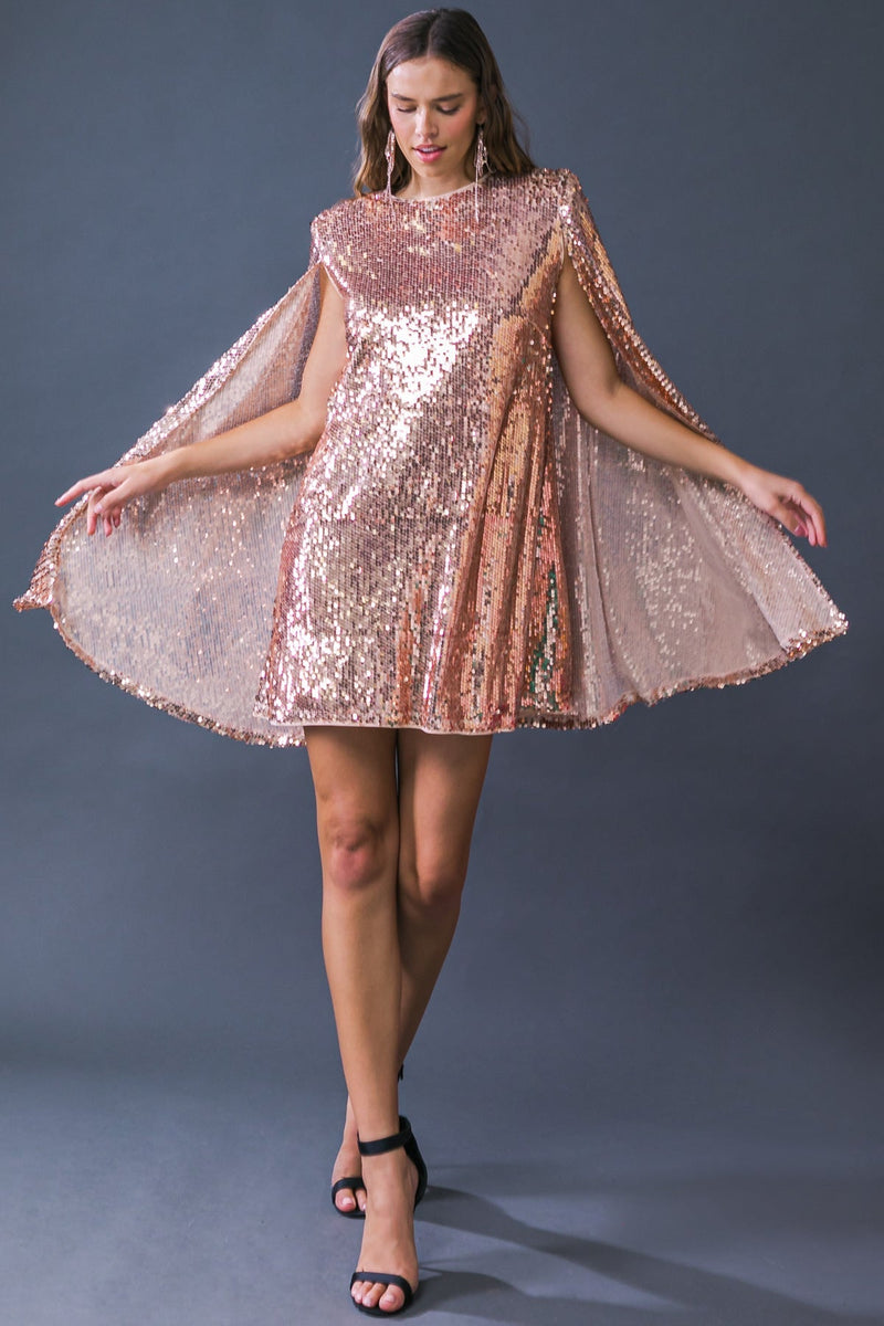 SPEZIALBEHANDLUNG Pailletten MINI Kleid
