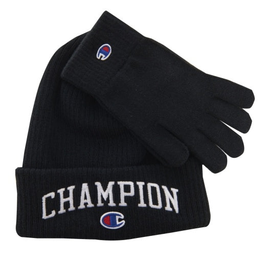 Champion Capital Mütze & Handschuh Set