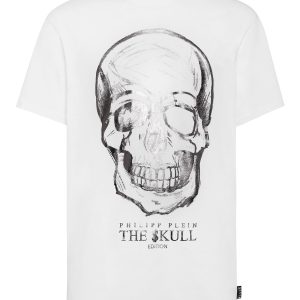 t-shirt rund Hals ss Schädel 7648924794940