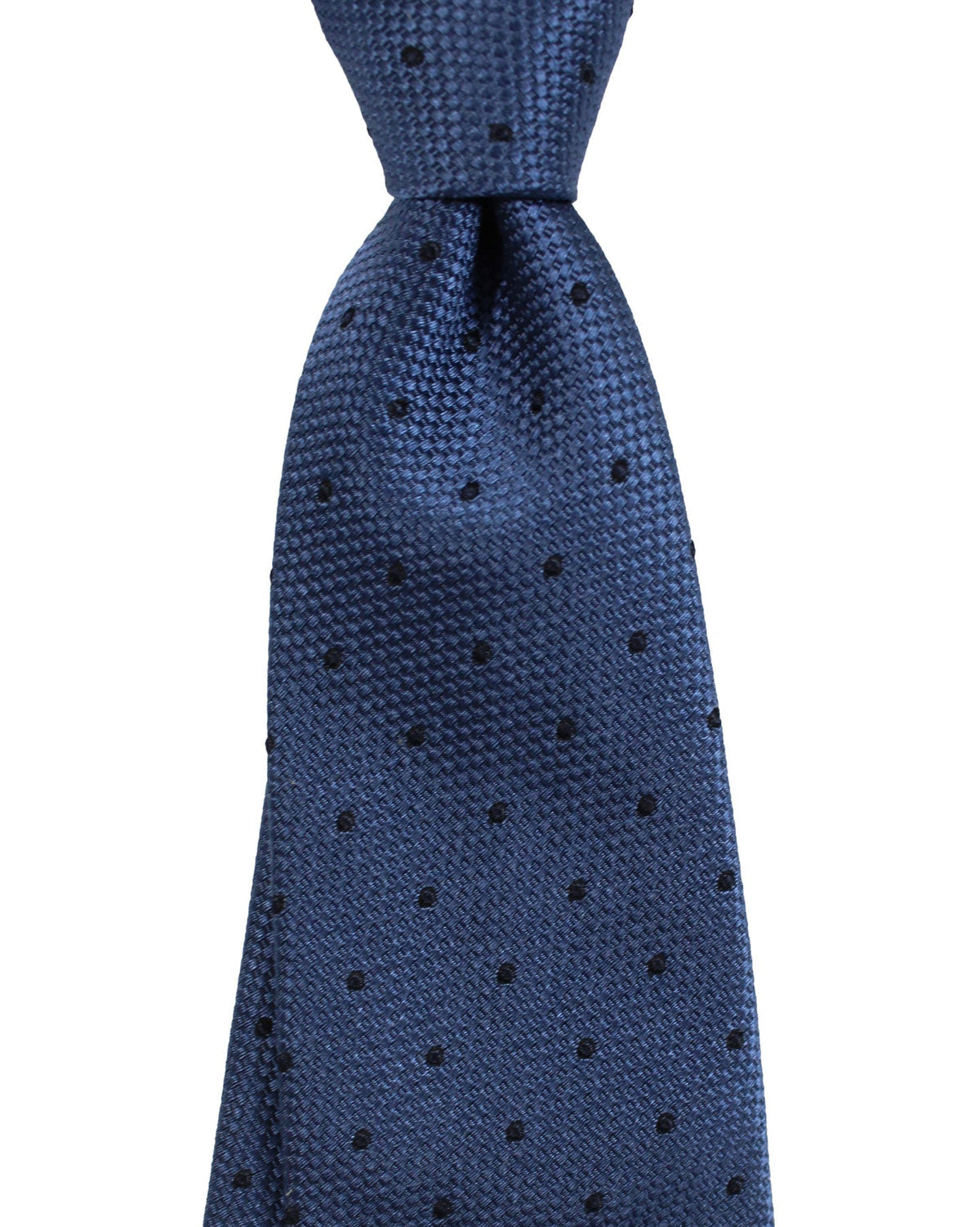 Brunello Cucinelli Dotted Midnight Blau Krawatte für Herren