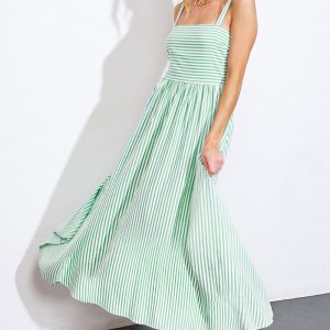 ATTRACTING LOOKS Gewebtes Midikleid