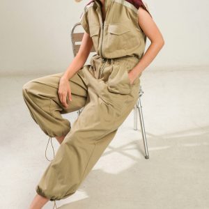 WAVE OF ELEGANCE gewebt Jumpsuit