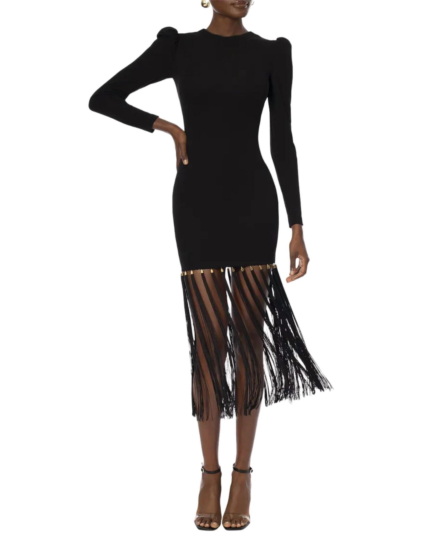 Greta Kleid in Schwarz