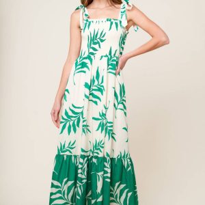DREAM WITH ME Kleid aus gewebtem Maxi