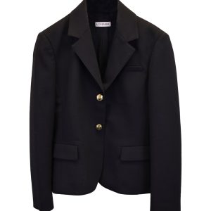Altuzarra Einreiher Blazer aus schwarzer Wolle