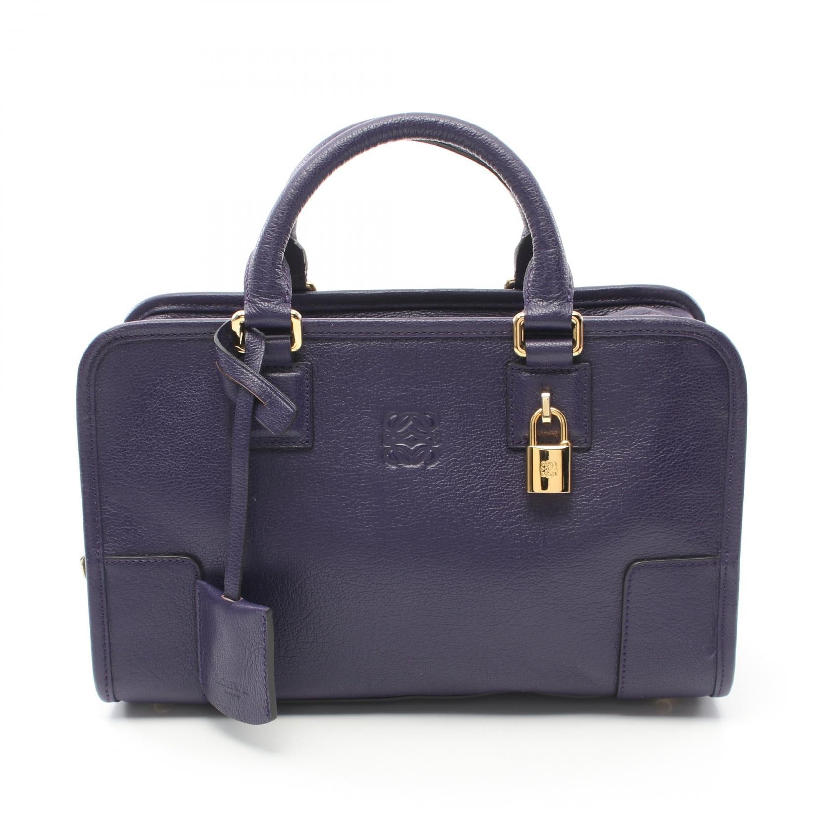 Loewe Amazona 28 Anagram Handtasche Leder Handtasche