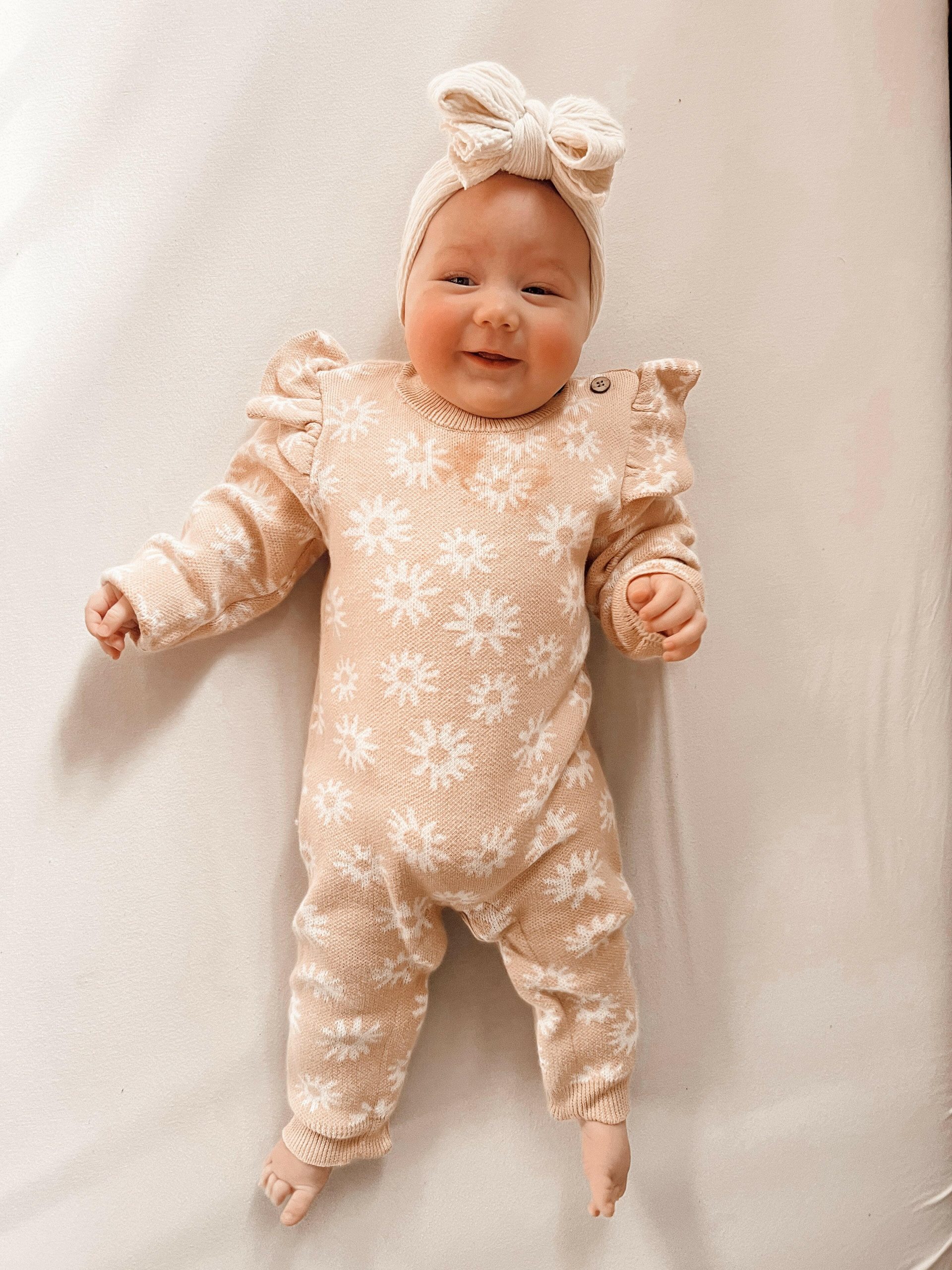 Luna + Luca Mit Blumenmuster Jacquard Jumpsuit