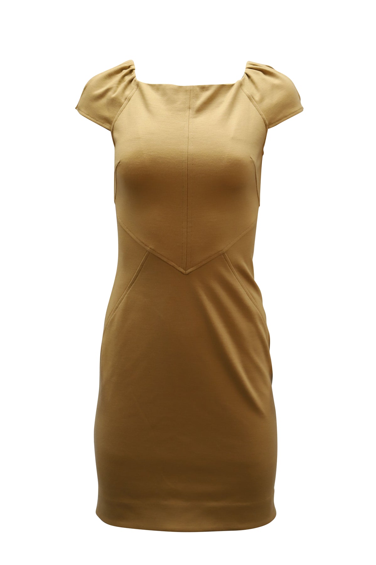 Diane Von Furstenberg Minikleid aus brauner Wolle