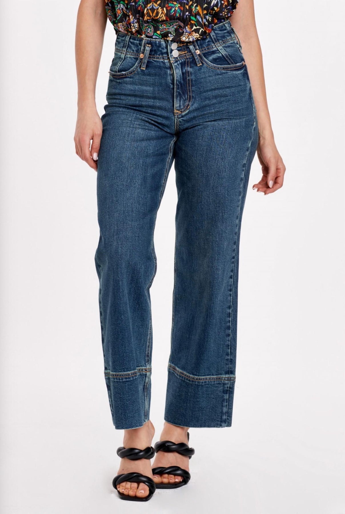 Gunnar Jeans mit breitem Bein in Gysun