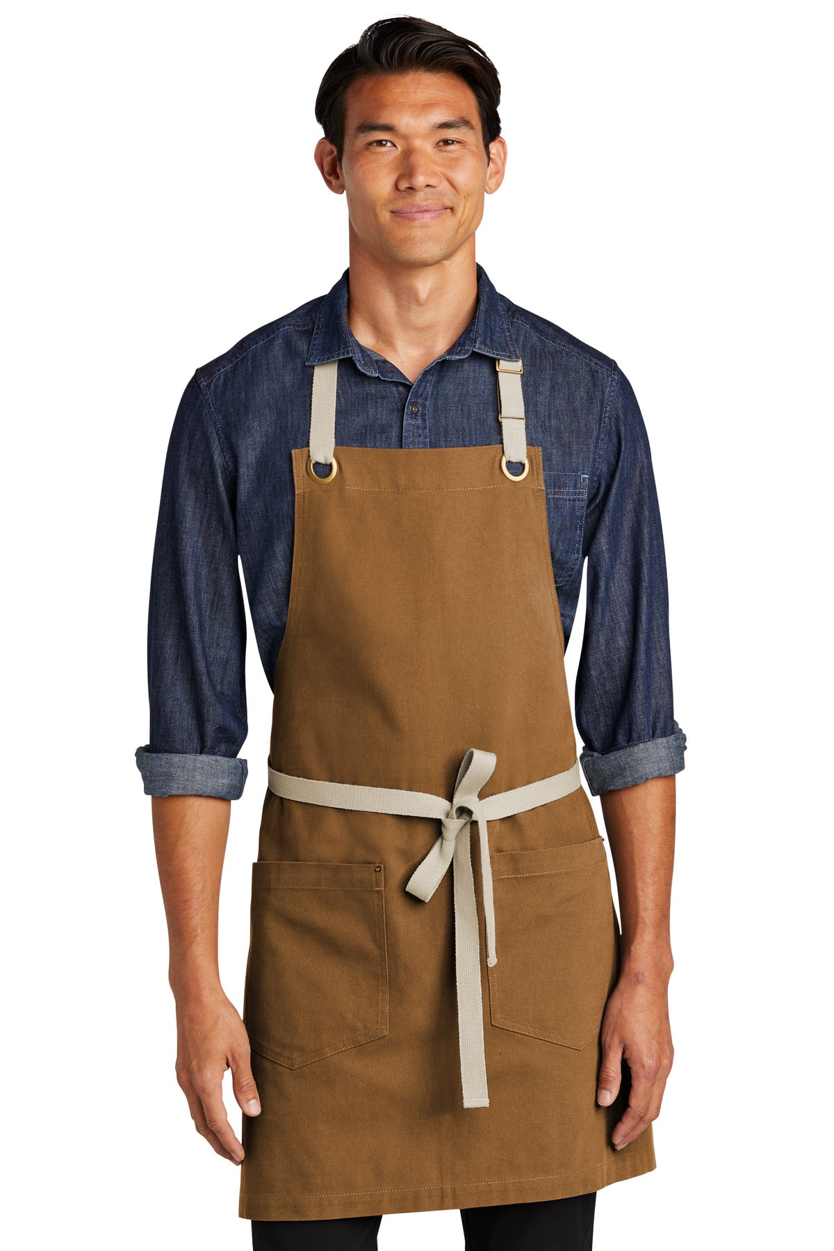 Port Authority Canvas Full-Length Schürze mit zwei Taschen A815