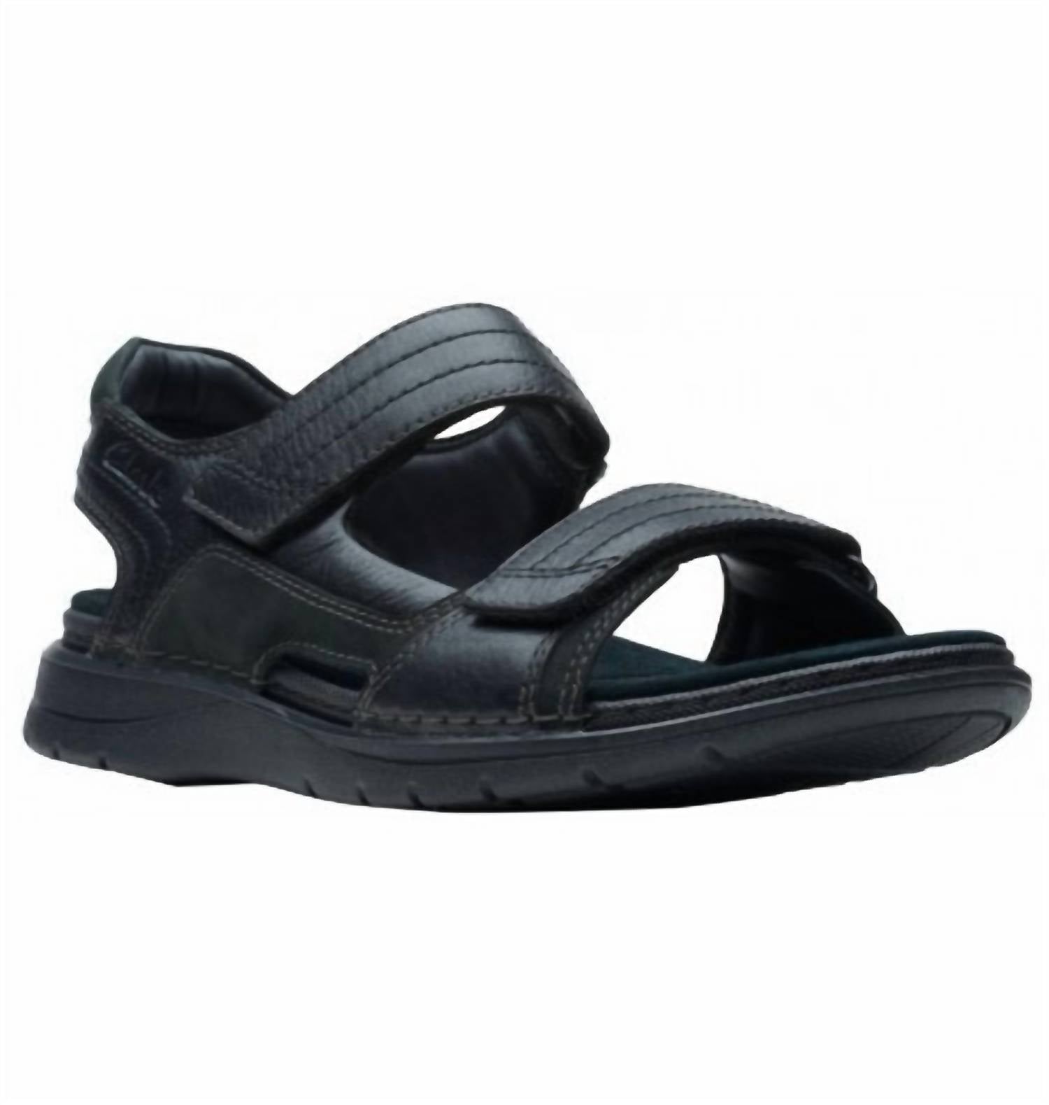 Herren Nature Trek Sandalen in Schwarz