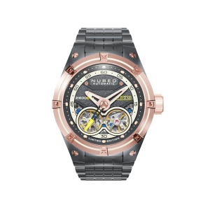 Nubeo Herren galileo 49mm automatische Armbanduhr