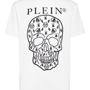 T-Shirt rund Hals ss mit Kristallen 7648932429884
