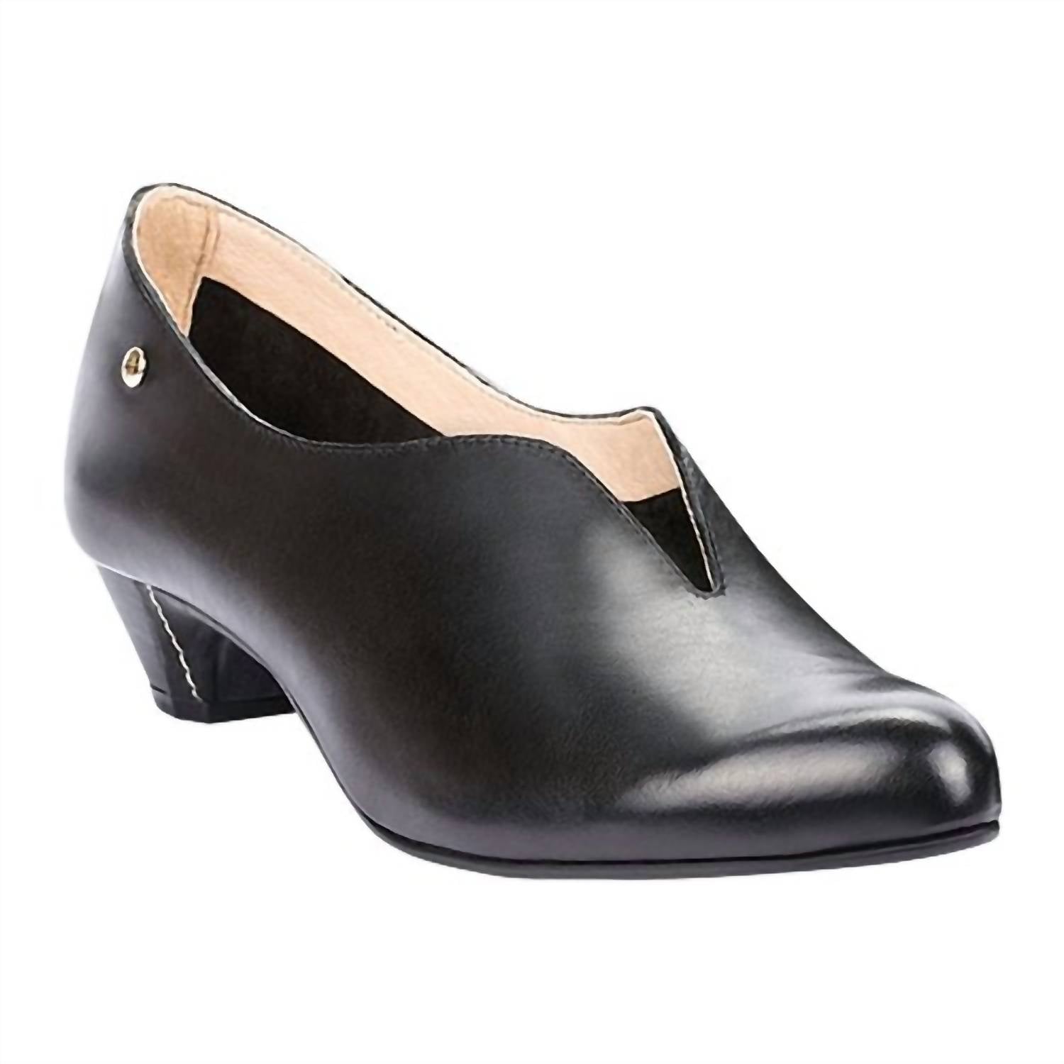 Elba Mid Heel Pump für Damen in Schwarz