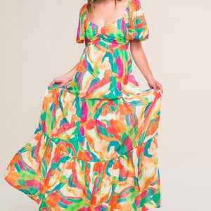 EXCEPTIONAL EXPRESSION Kleid aus gewebtem Maxi