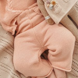 Luna + Luca Strickhosen – rosa