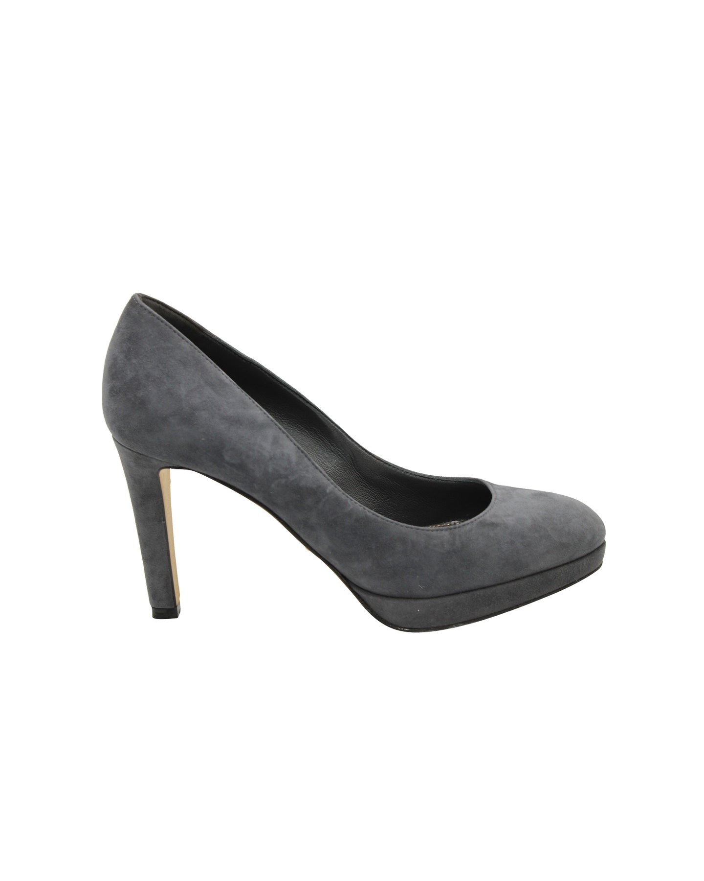 Sergio Rossi Pumps aus Veloursleder in Schwarz