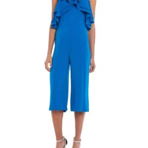 Culotte Jumpsuit in blau