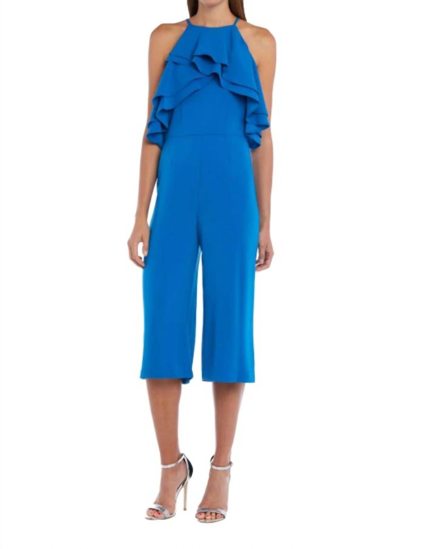 Culotte Jumpsuit in Blau