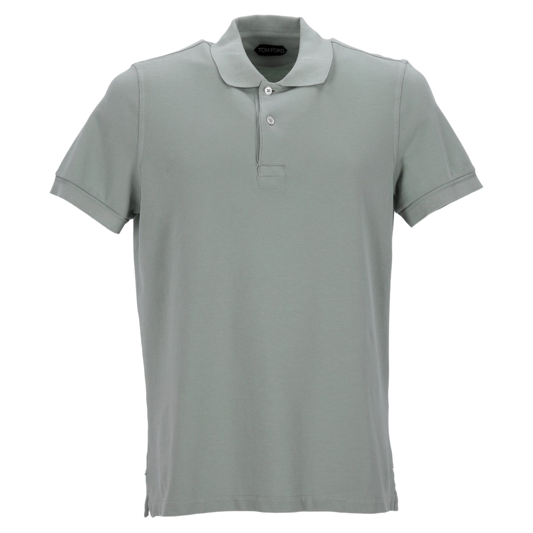 Tom Ford Poloshirt aus grüner Baumwolle