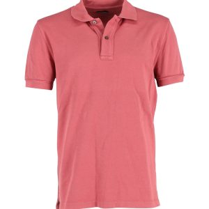 Tom Ford Poloshirt aus roter Baumwolle 7748758110268