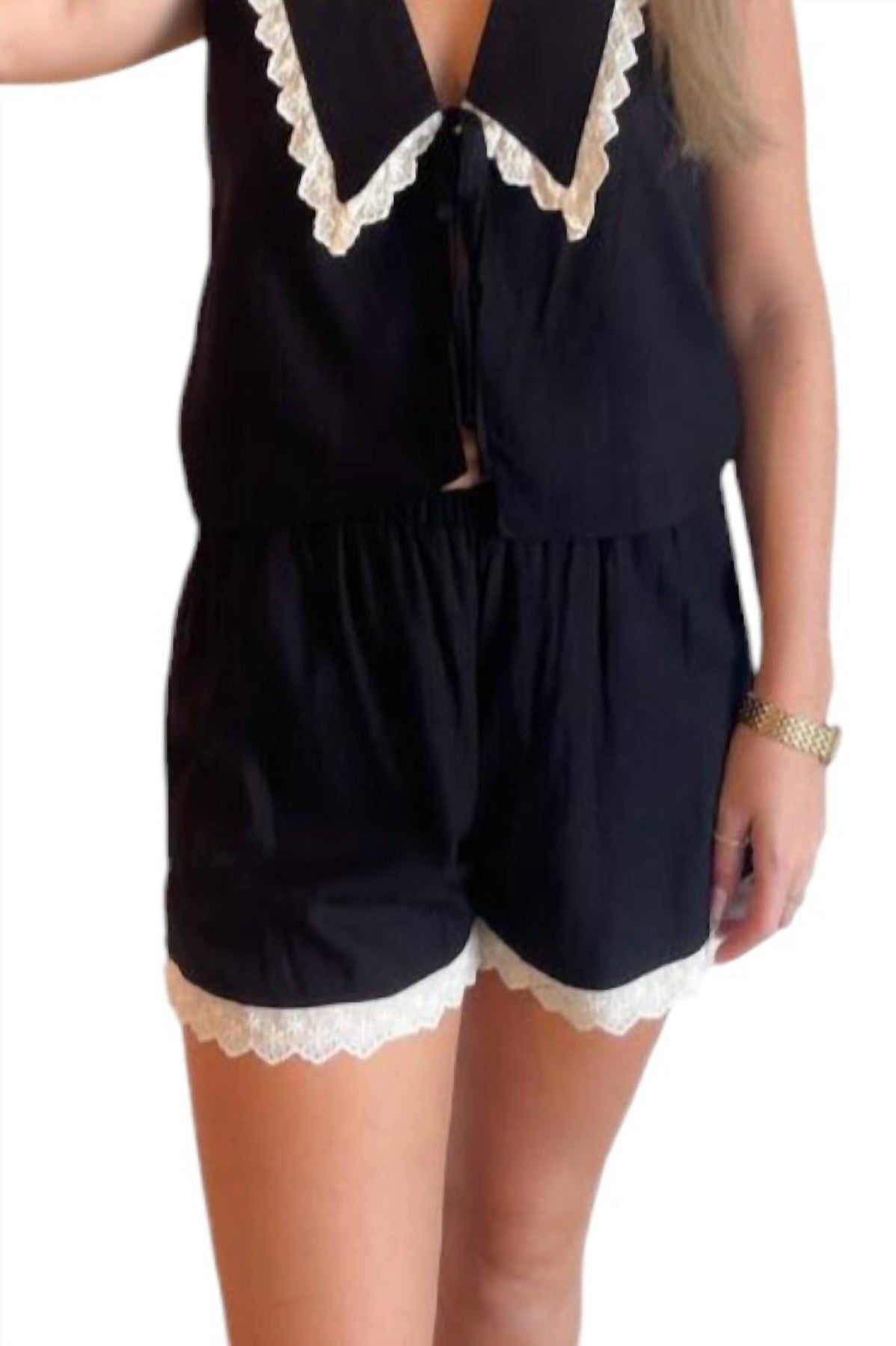 Gemacht für alle Shorts in Schwarz