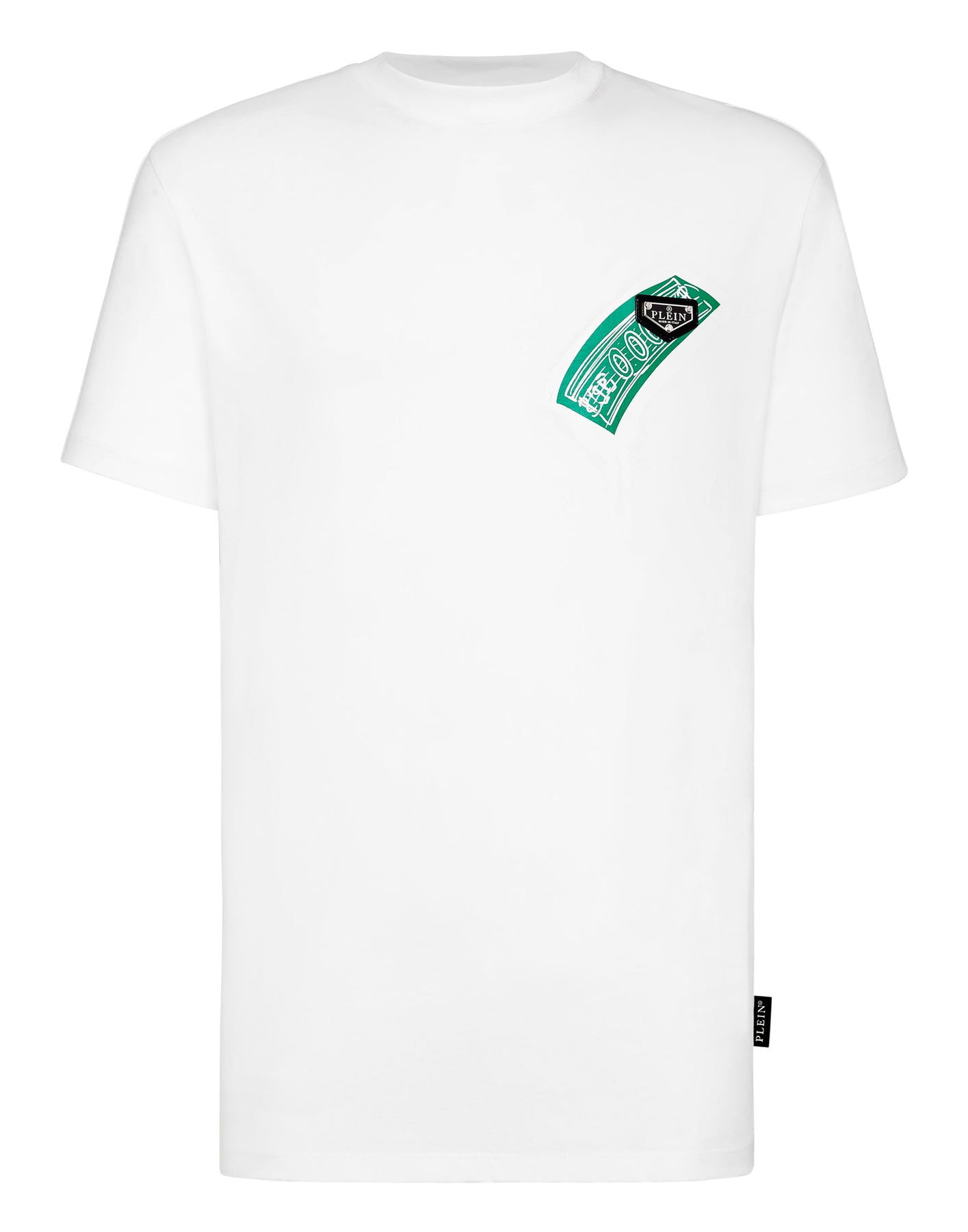 T-Shirt mit Rundhalsausschnitt SS-Muster Teddybär