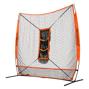 Champro tragbares mvp Baseball / Softball 5′ x 5′ Trainingsnetz mit TZ3 Trainingszone