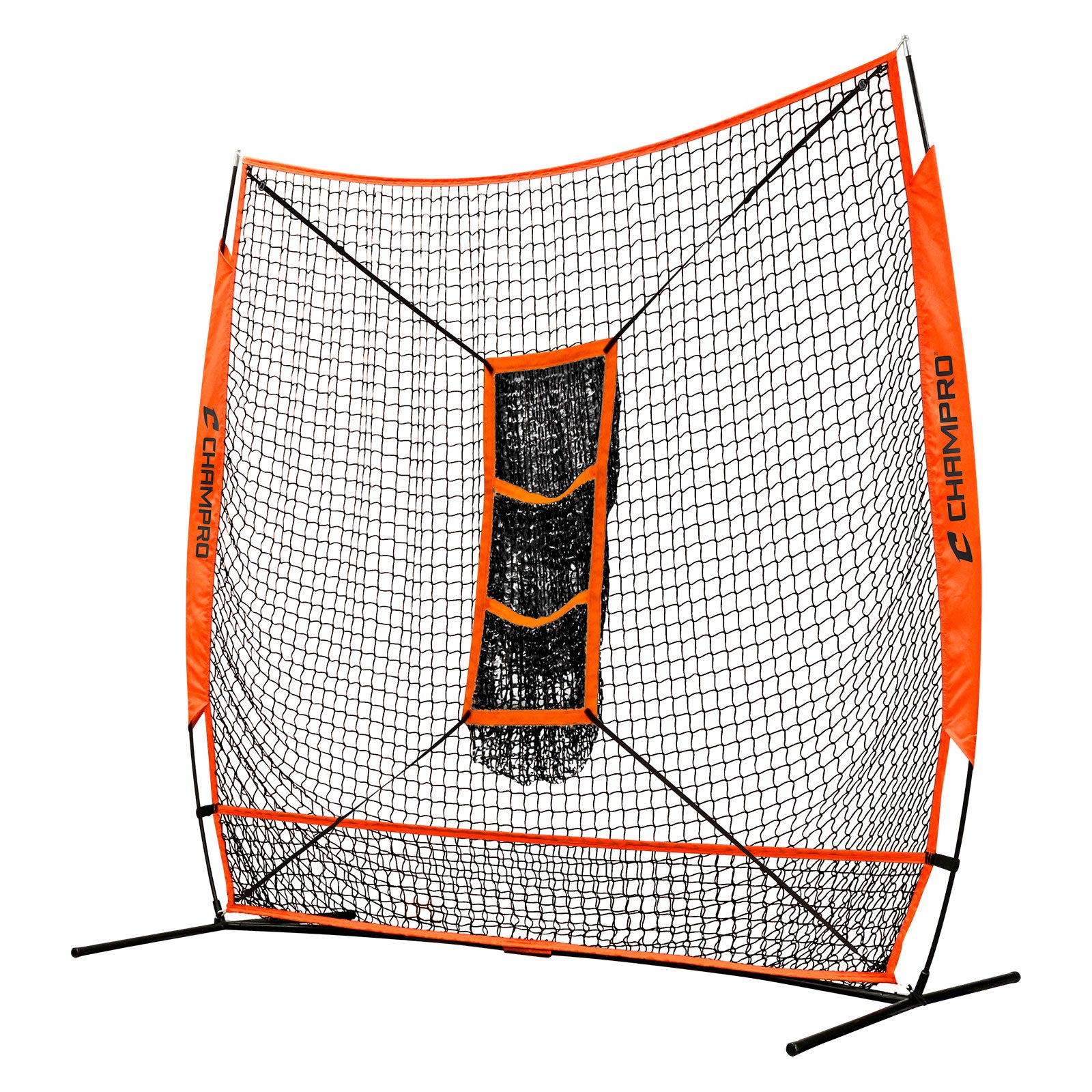 Champro Portable MVP Baseball / Softball 5′ x 5′ Trainingsnetz mit TZ3 Trainingszone