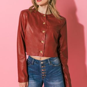 THINK I’M FALLING IN LOVE Lederjacke