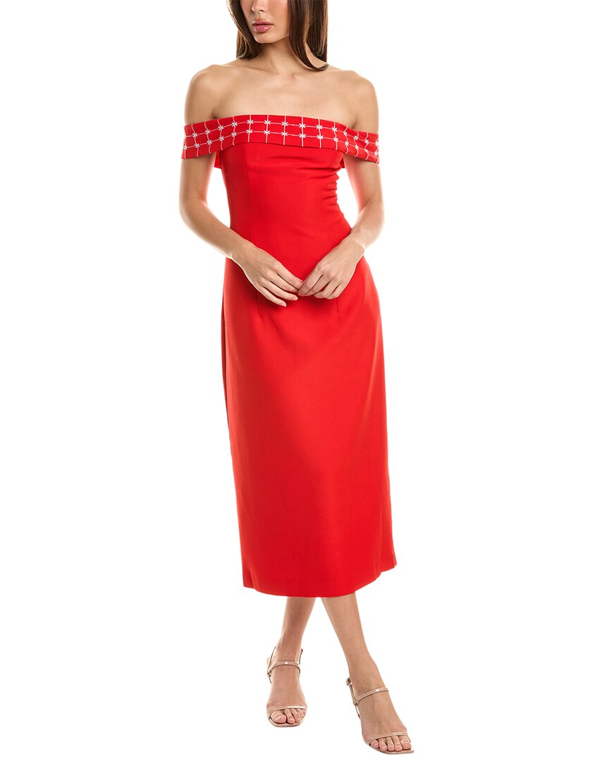 Pascale La Mode Schulterfreies Midikleid