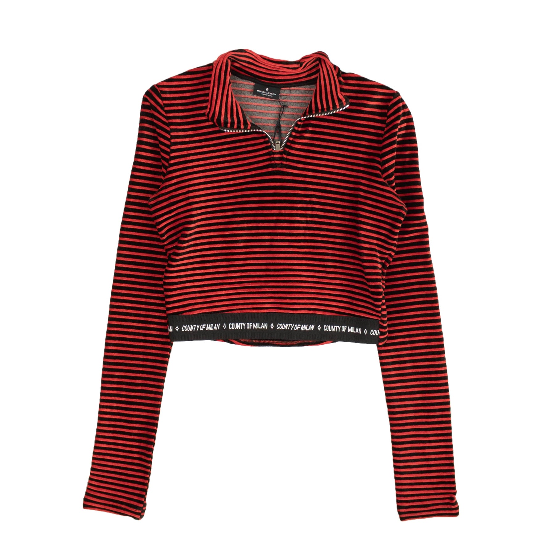 Marcelo Burlon Samtoberteil – Rot