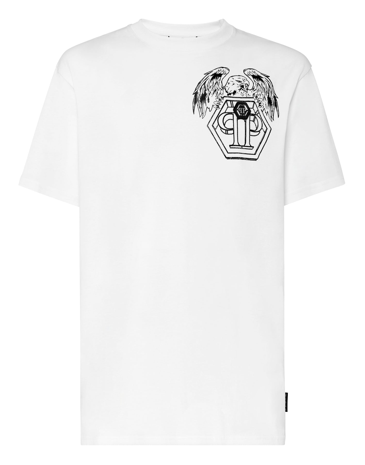 T-Shirt mit Rundhalsausschnitt SS Hexagon