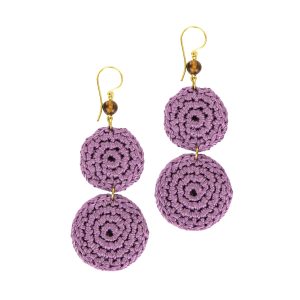 Jasper Double Disc Ohrringe