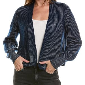 Forte Kaschmirgeflechte Wolle & Kaschmirgebleide Strickjacke 7823811903548